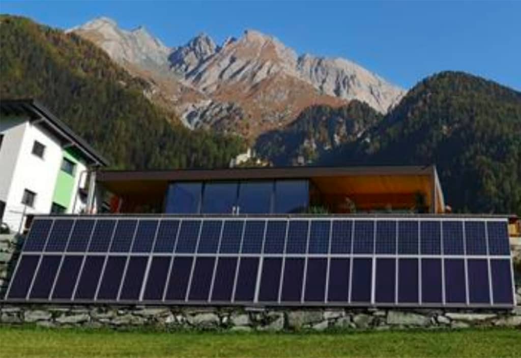 Solarhaus Referenz Felsch Südansicht
