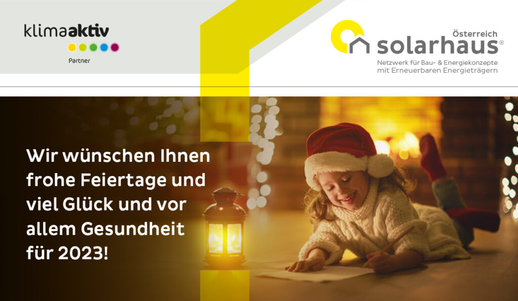 Solarhaus wünscht Frohe Weihnachten